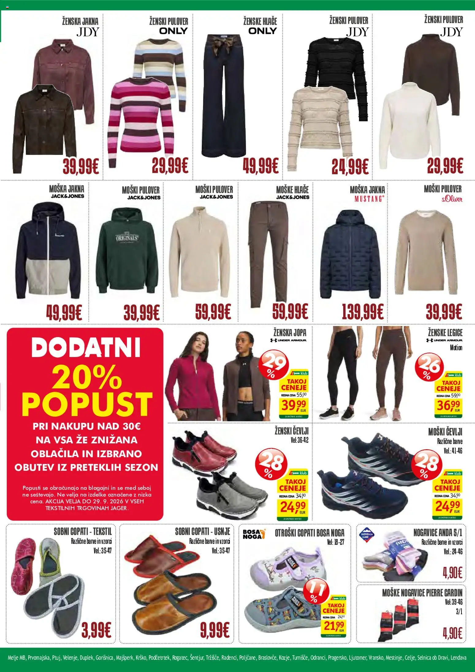 Novi Jager katalog ponudbe – veljaven od 09.09.2026 | Stran: 2 | Izdelki: Med, Oblacila, Jakna, Hlace