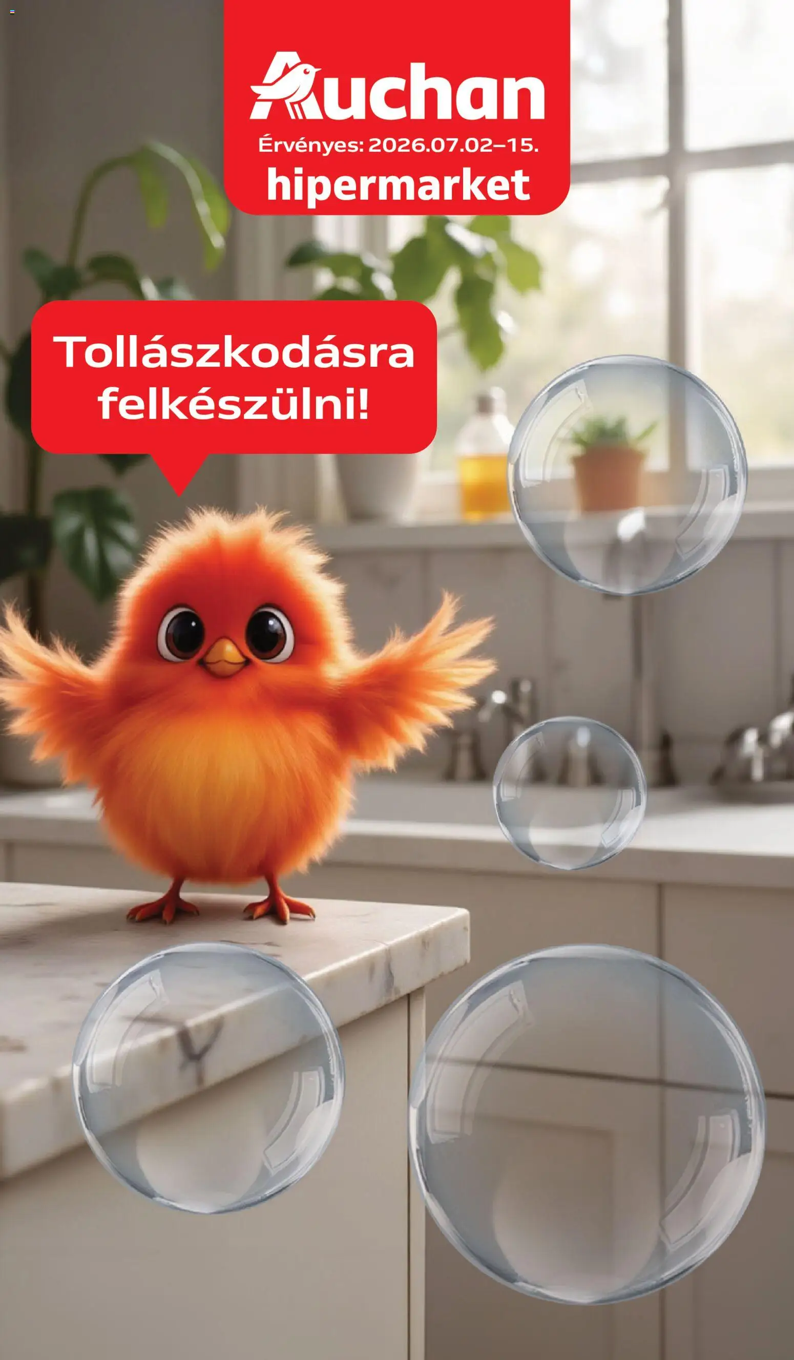 Auchan akciós ujság - amely érvényes a következő dátumtól: 2026.07.02. | Oldal: 1