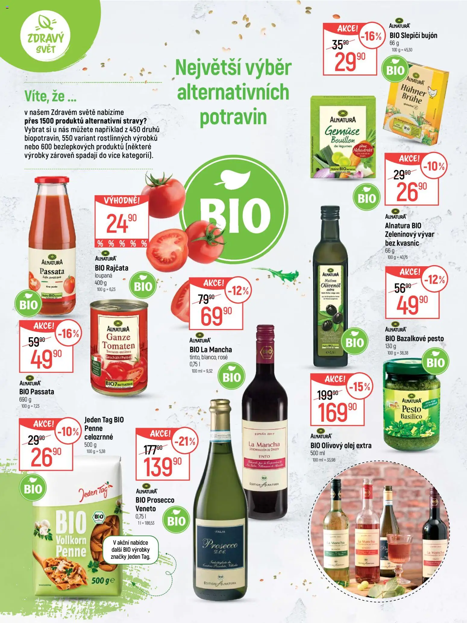 Globus leták - Zdravý svět od 02.09.2026 | Strana: 4 | Produkty: Olivový olej, Olej, Rajčata, Passata