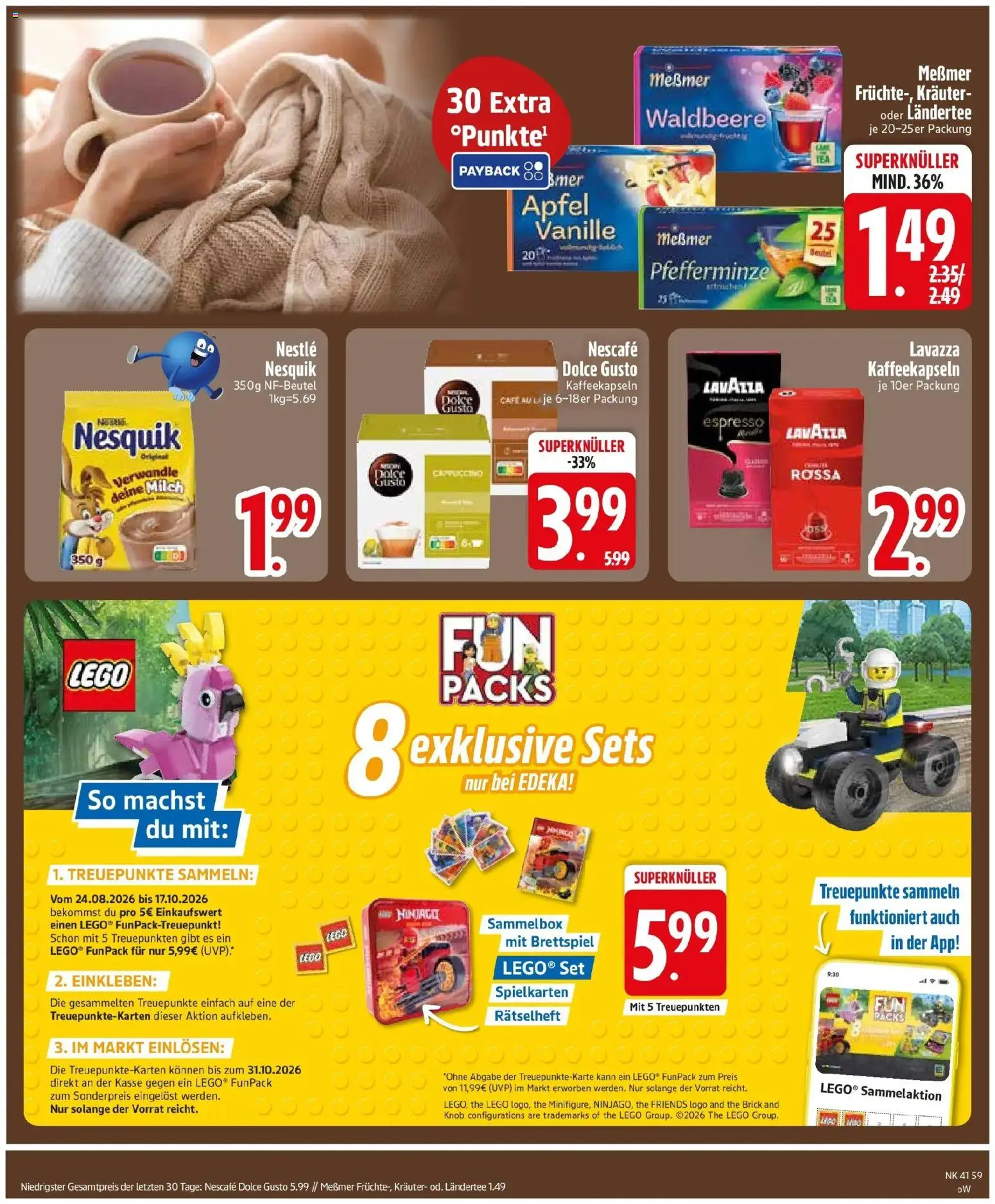 Edeka Prospekt Krün (ab 05.10.2026) » Angebote Online | Seite: 11 | Produkte: Nesquik, Äpfel, Vanille, Dolce gusto