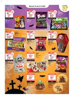 Náhled letáku Globus leták - Strašidelná Hallowenská Nabídka od 07.10.2026 | Strana: 2 | Produkty: Jojo, Čokoláda, Žvýkačky, Kinder