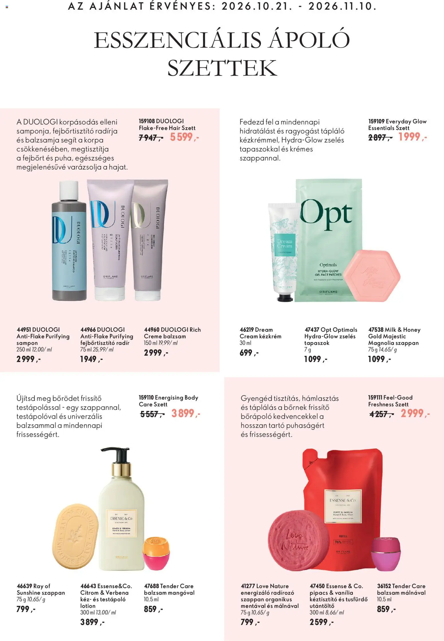 Oriflame akciós ujság - amely érvényes a következő dátumtól: 2026.10.21. | Oldal: 5 | Termékek: Body, Vanília, Sampon, Citrom