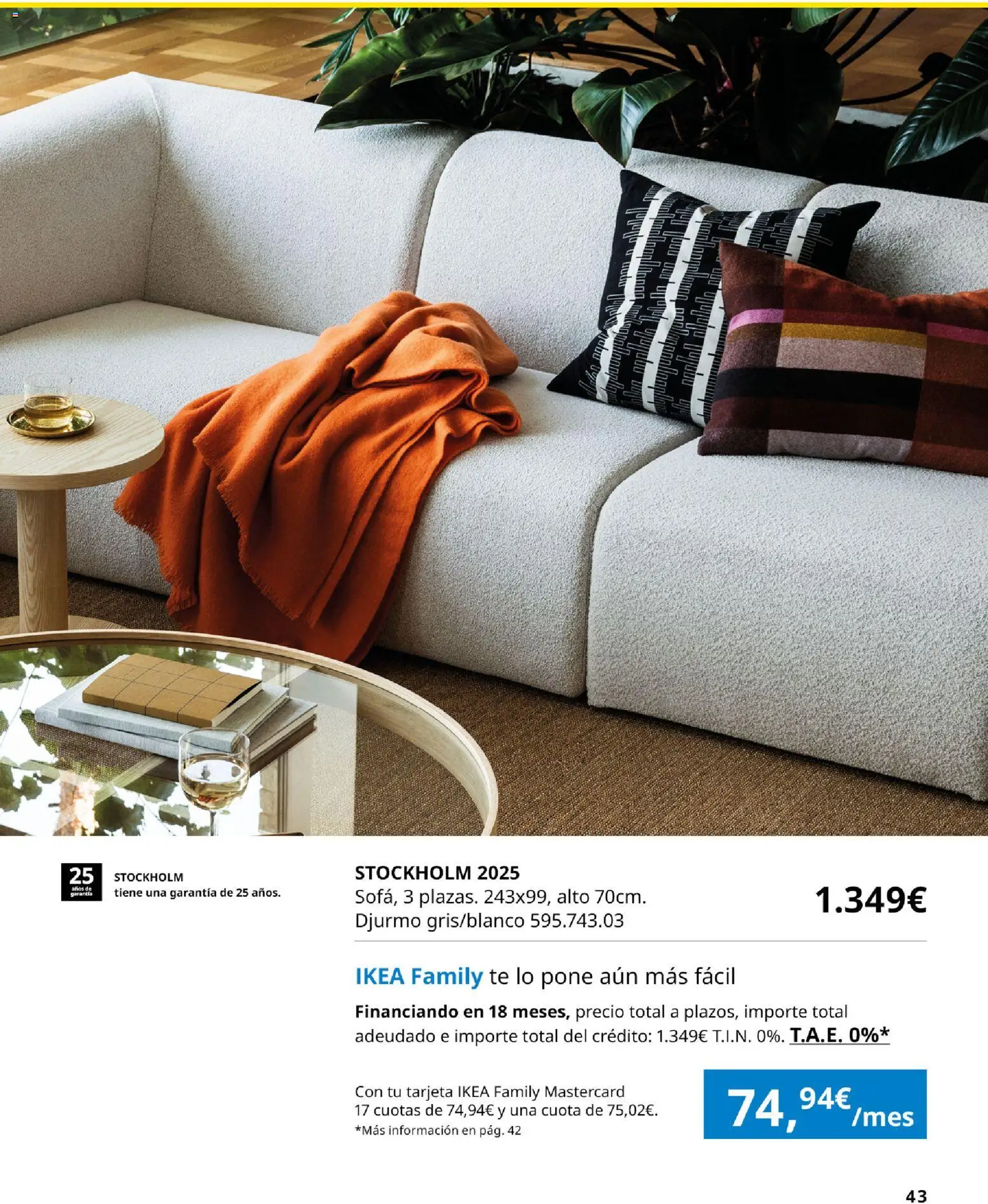 IKEA - Salones │ válido desde el 01/09/2026 | Página: 43 | Productos: Té
