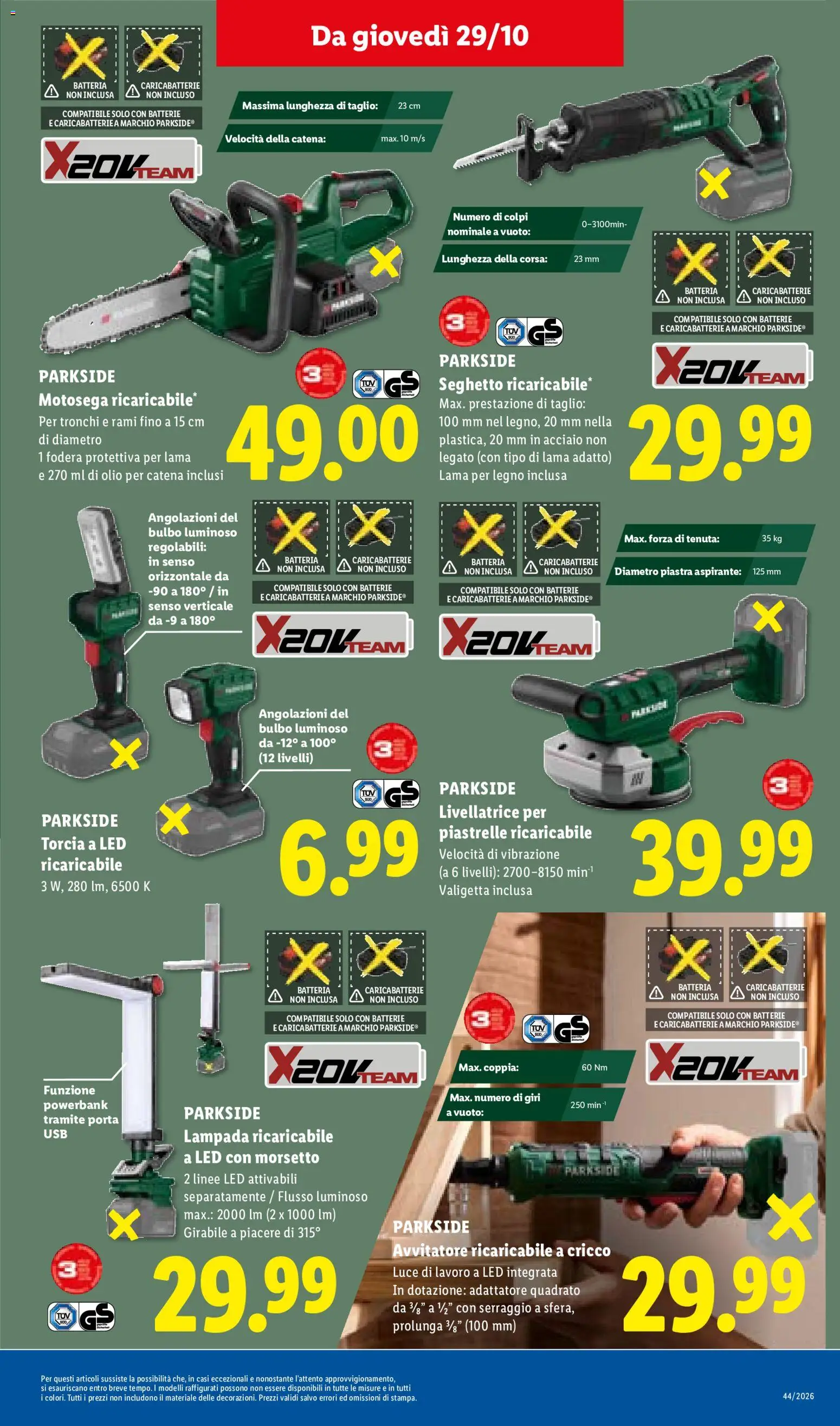 Volantino Lidl del 29/10/2026 | Pagina: 33
