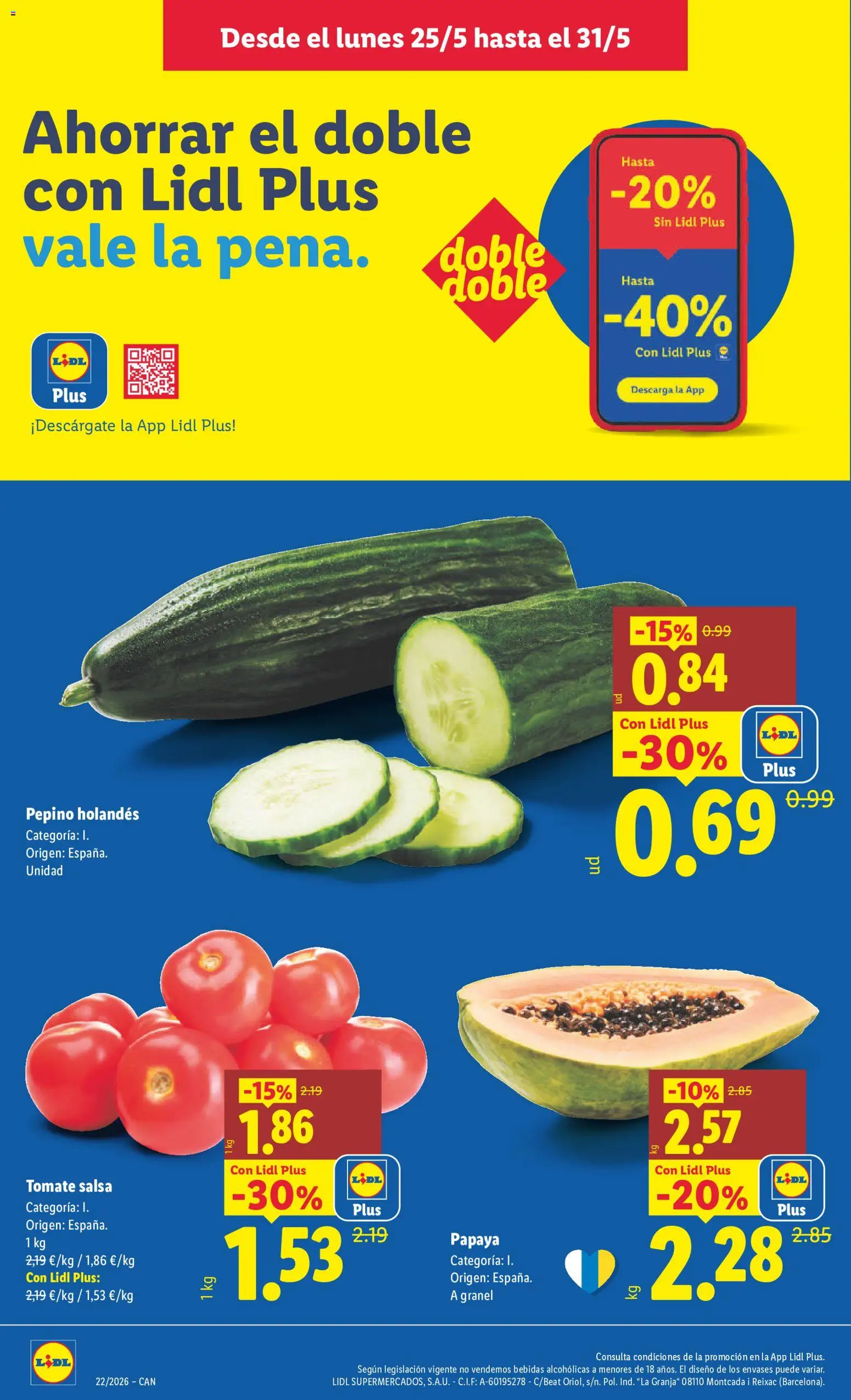 Lidl folleto │ válido desde el 18.05.2026 | Página: 2 | Productos: Στιγμιαίος καφές