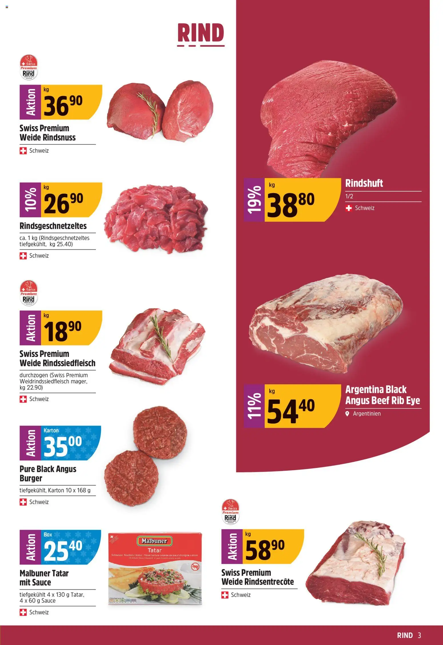 TopCC aktionen – gültig ab 10.08.2026 | Seite: 3 | Produkte: Burger