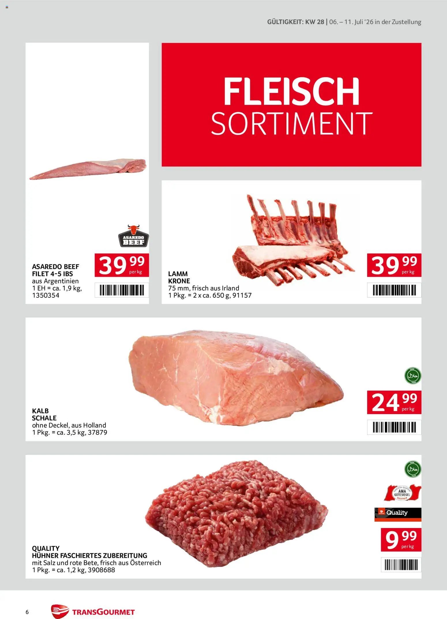 Transgourmet Zustellaktion gültig ab 06.07.2026 | Seite: 6 | Produkte: Salz