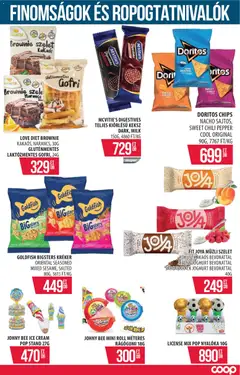 COOP Szolnok akciós újság - amely érvényes a következő dátumtól: 2026.08.06. | Oldal: 15 | Termékek: Chili, Müzli, Nyalóka, Gluténmentes