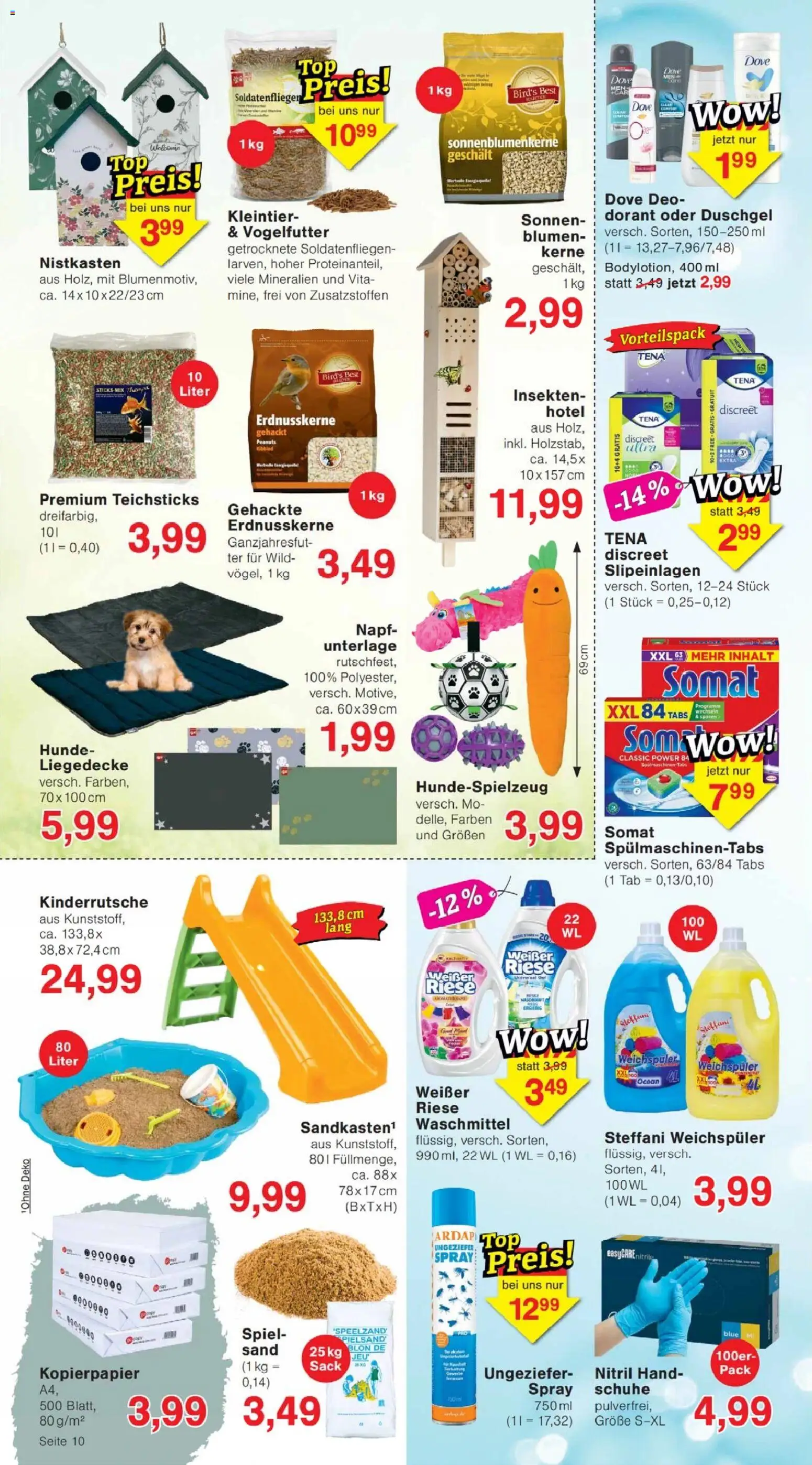 Jawoll Prospekt – gültig ab 18.05.2026 | Seite: 14 | Produkte: Blumen, Duschgel, Weichspüler, Waschmittel