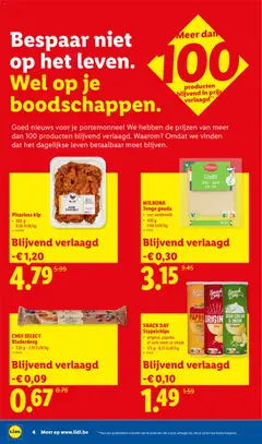 Lidl Folder week 20 - Voorbeeld van een folder van Lidl, geldig van 11.05.2026 | Pagina: 4 | Producten: Portemonnee, Chips, Kip, Kan