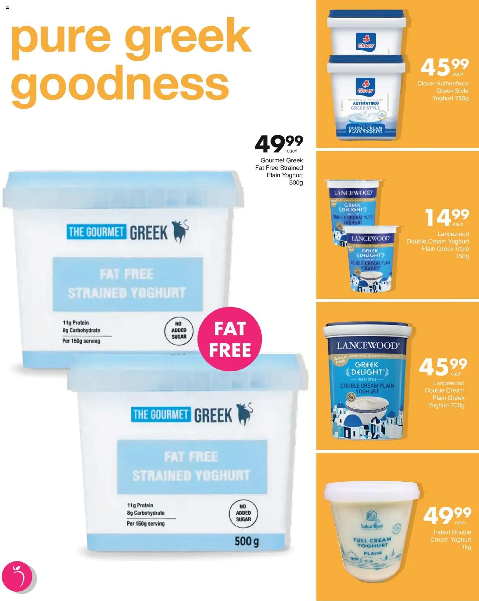 New Save catalogue – valid from 29/09/2026 | Page: 6 | Products: Protein, Cream cream, Cream, Sugar