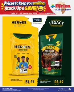 Africa Cash & Carry specials catalogue – valid from 10/09/2026 | Page: 26