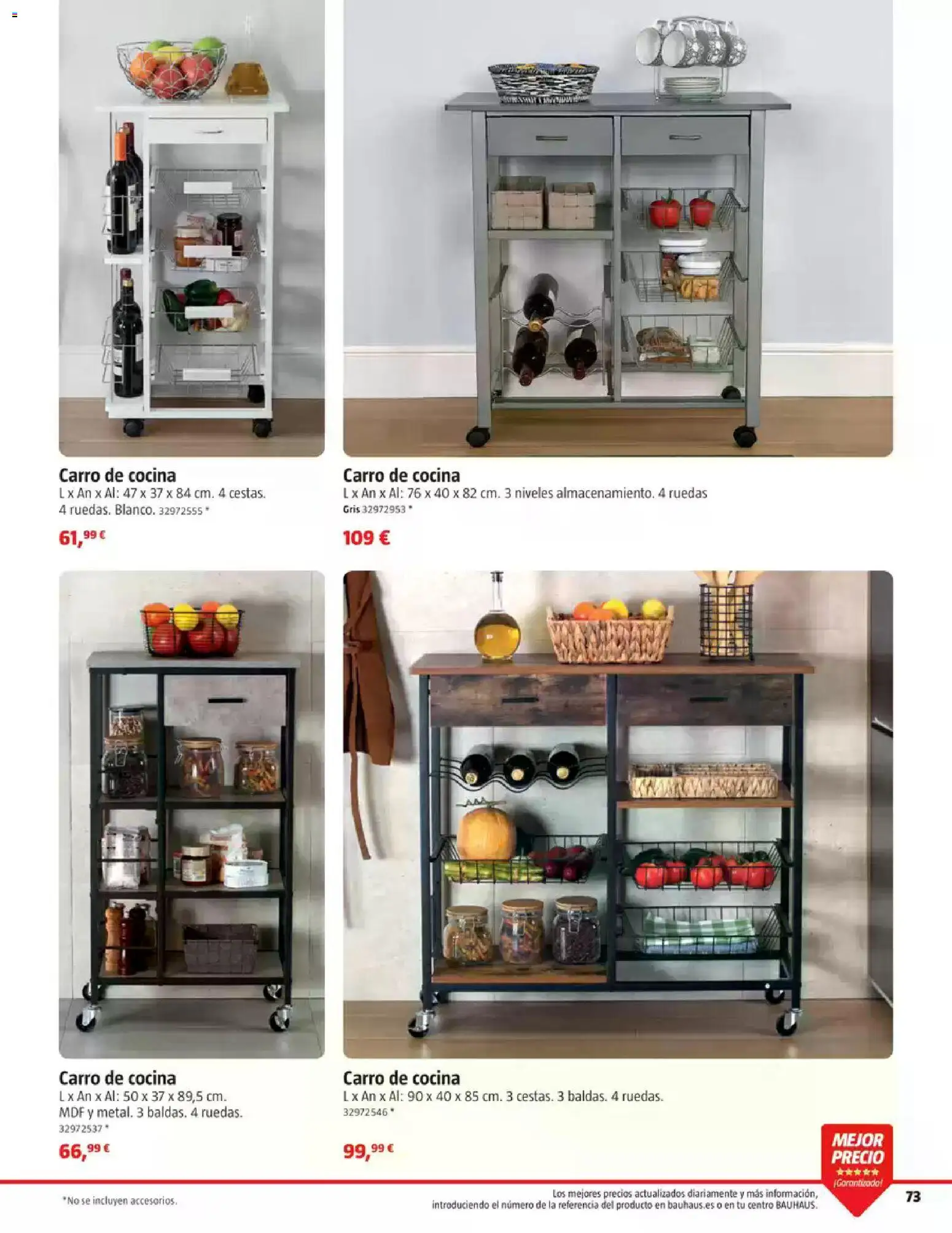Bauhaus Ordenación │ válido desde el 18/08/2026 | Página: 73 | Productos: Cocina