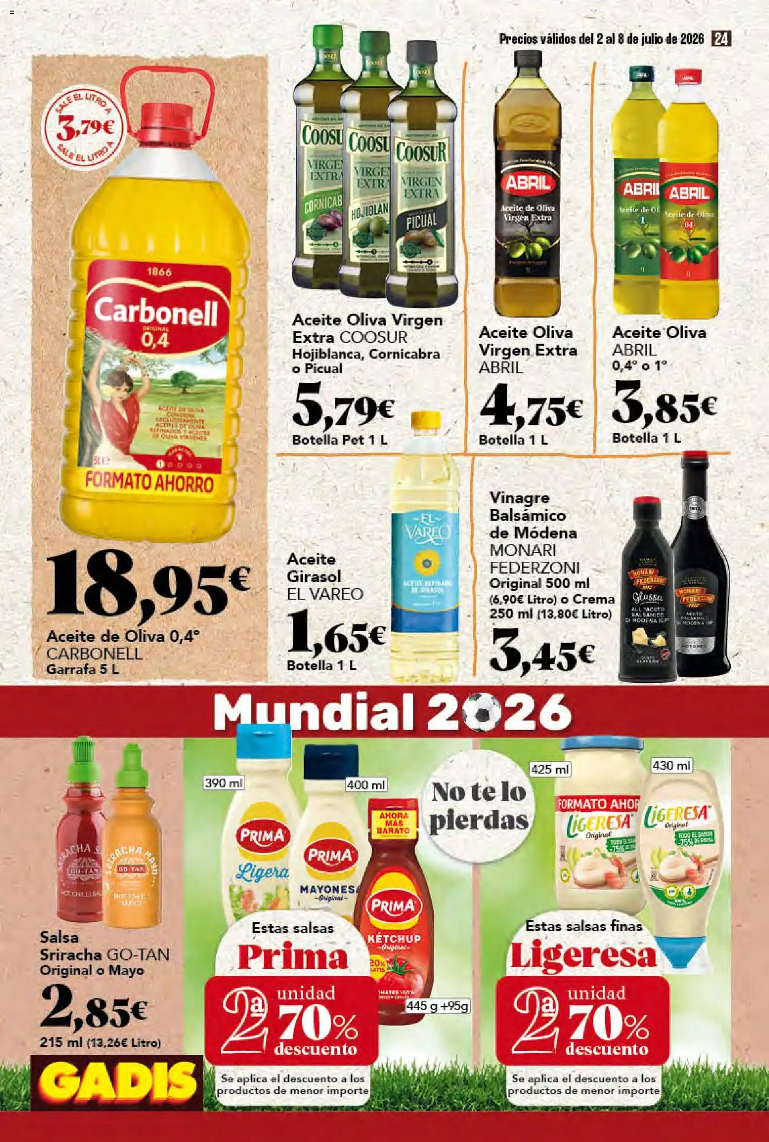 Gadis folleto │ válido desde el 02/07/2026 | Página: 24