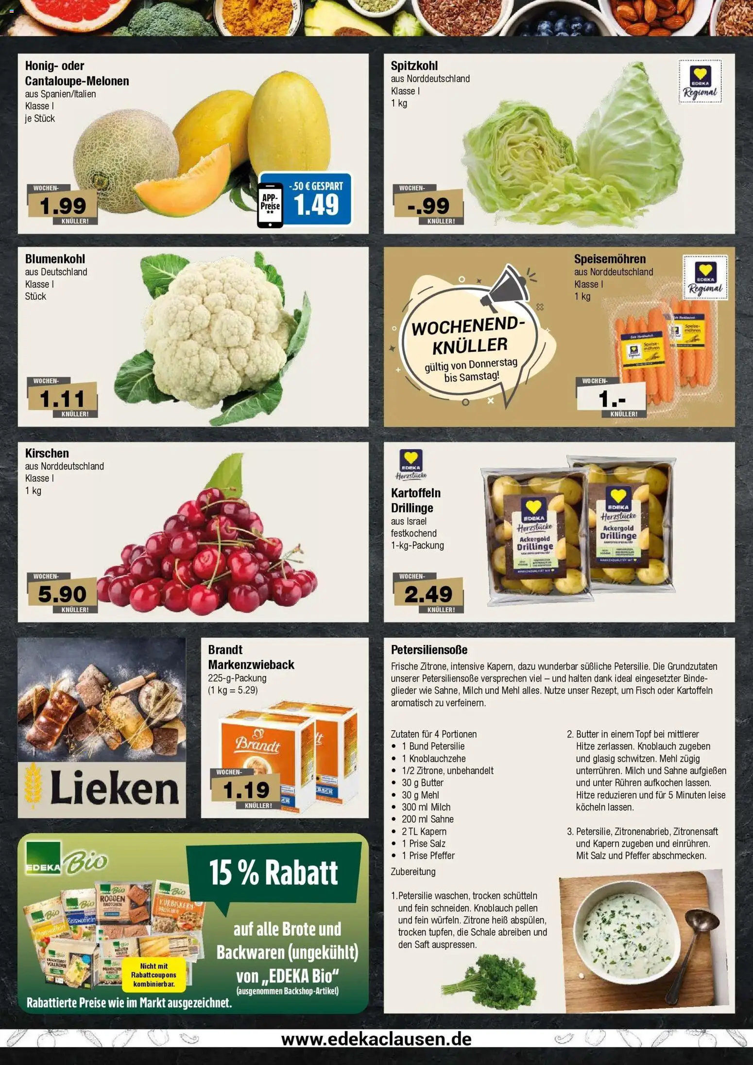 Edeka Prospekt Hamburg (ab 10.08.2026) » Angebote Online | Seite: 2 | Produkte: Mehl, Kartoffeln, Salz, Saft