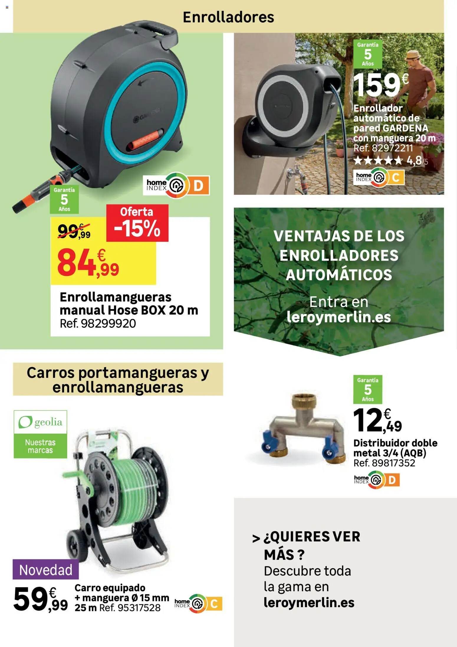 Leroy Merlin catálogo │ válido desde el 24.03.2026 | Página: 120 | Productos: Manguera