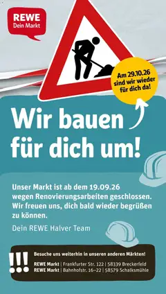 Rewe Prospekt Halver ab 14.09.2026 gültig