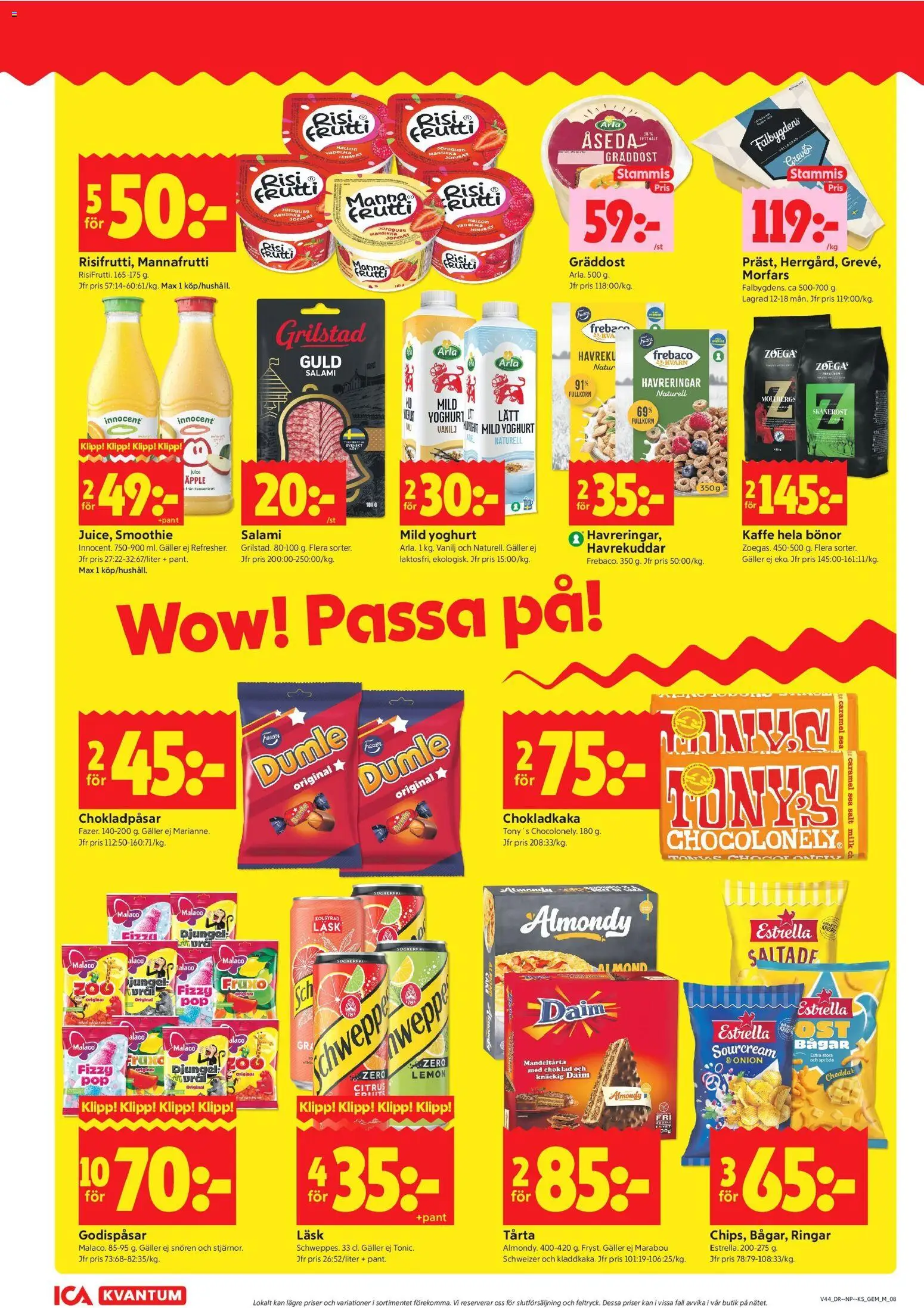 ICA Kvantum reklamblad aktuell från 26/10/2026 | Sida: 10