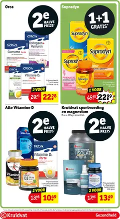 Kruidvat folder - Voorbeeld van een folder van Kruidvat, geldig van 29/09/2026 | Pagina: 32 | Producten: Omega, Omega 3, Citroen, Kan