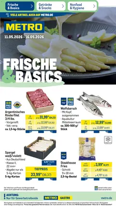 Metro Prospekt 	 ab 11.05.2026 gültig