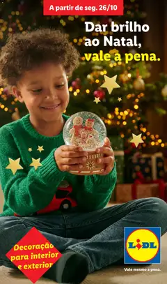 Pré-visualização Lidl folheto Especial Decoração de Natal válido de 26/10/2026