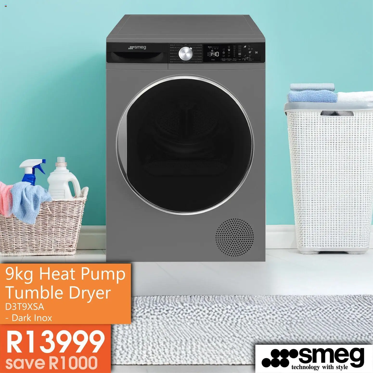 New Tafelberg Furnishers catalogue – valid from 27.05.2026 | Page: 9 | Products: Dryer, Tumble dryer