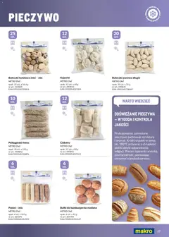 Pogląd oferty "Makro gazetka - Mrożonki" - ważna od 01.05.2026 | Strona: 47 | Produkty: Pieczywo, Panini, Ciabatta