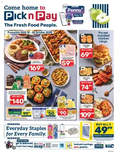 Pick n Pay specials catalogue – valid from 19/10/2026