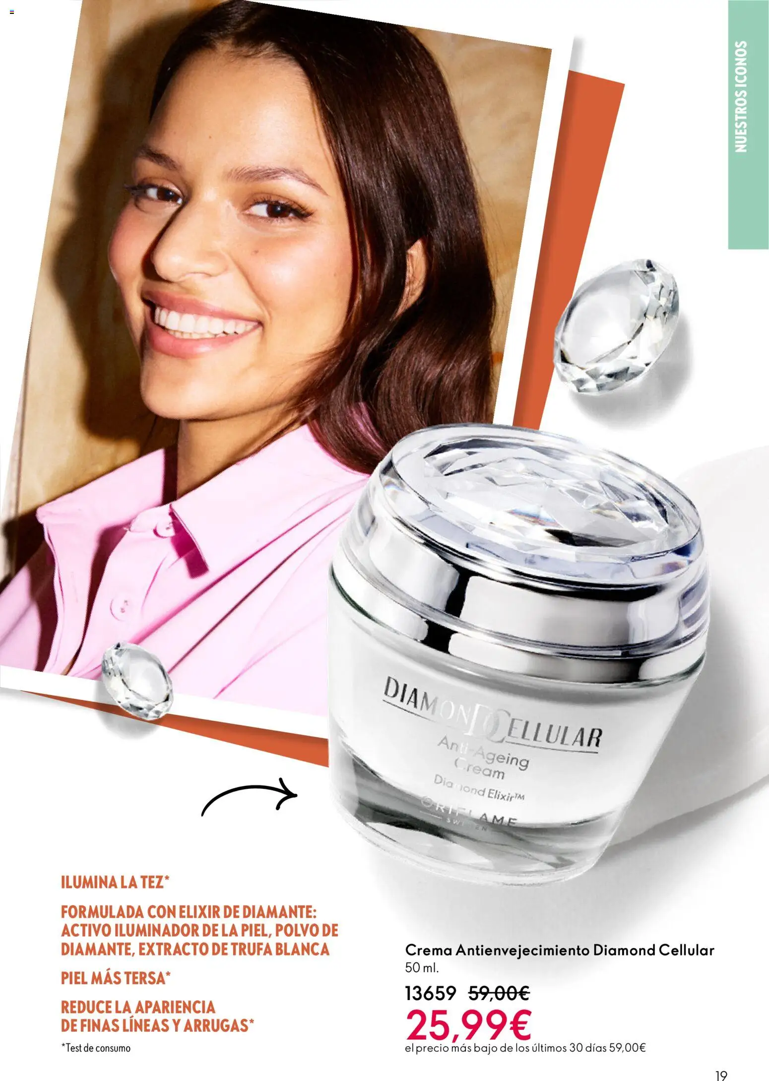 Oriflame - Catálogo Campaña 4 │ válido desde el 11.03.2026 | Página: 19 | Productos: Polvo, Iluminador, Crema