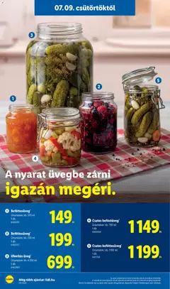 Lidl akciós újság - amely érvényes a következő dátumtól: 2026.07.09. | Oldal: 22
