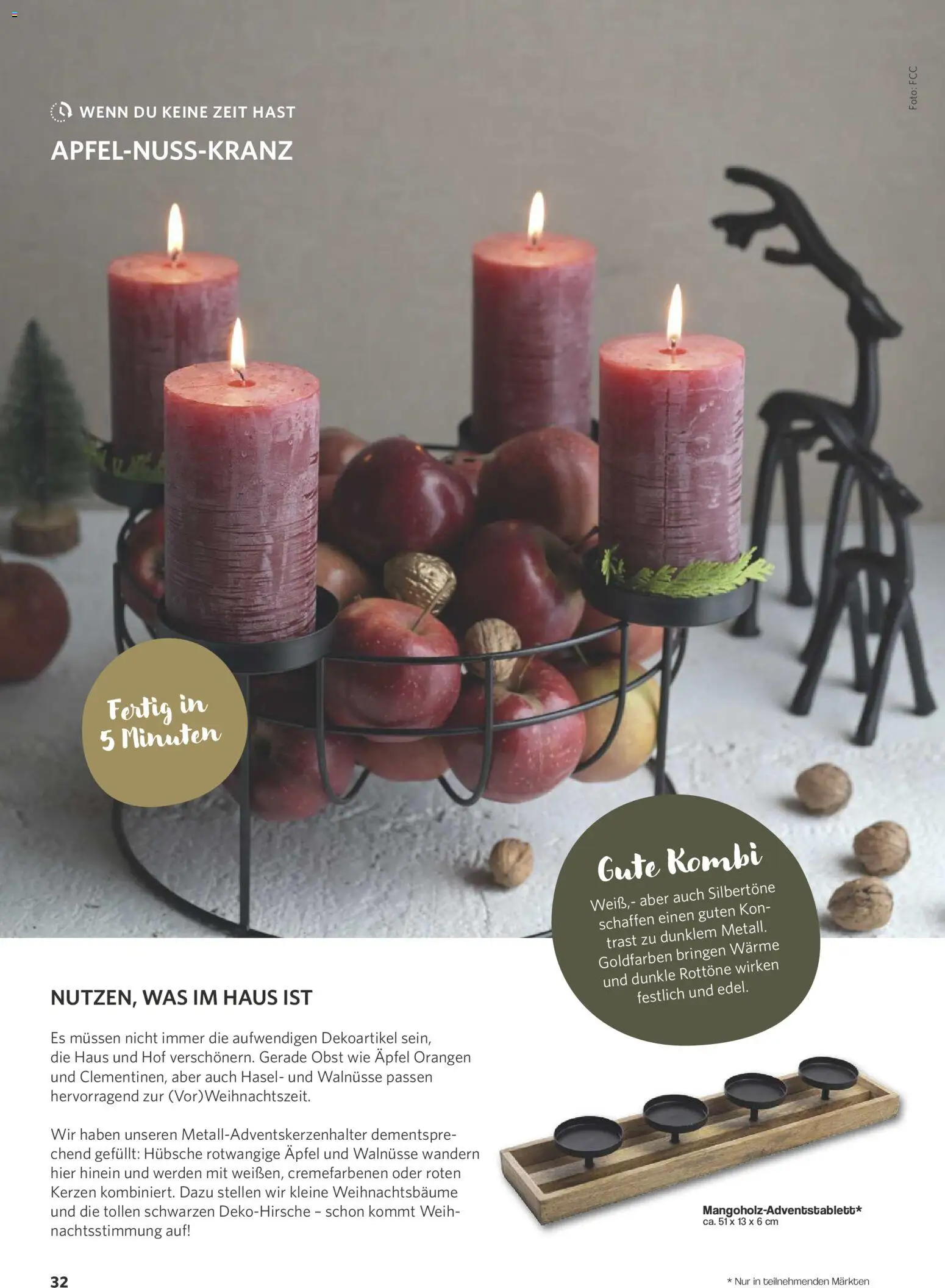 Famila Nordwest myTime November 2026 – gültig ab 26.10.2026 | Seite: 32 | Produkte: Walnüsse, Äpfel, Orangen, Obst