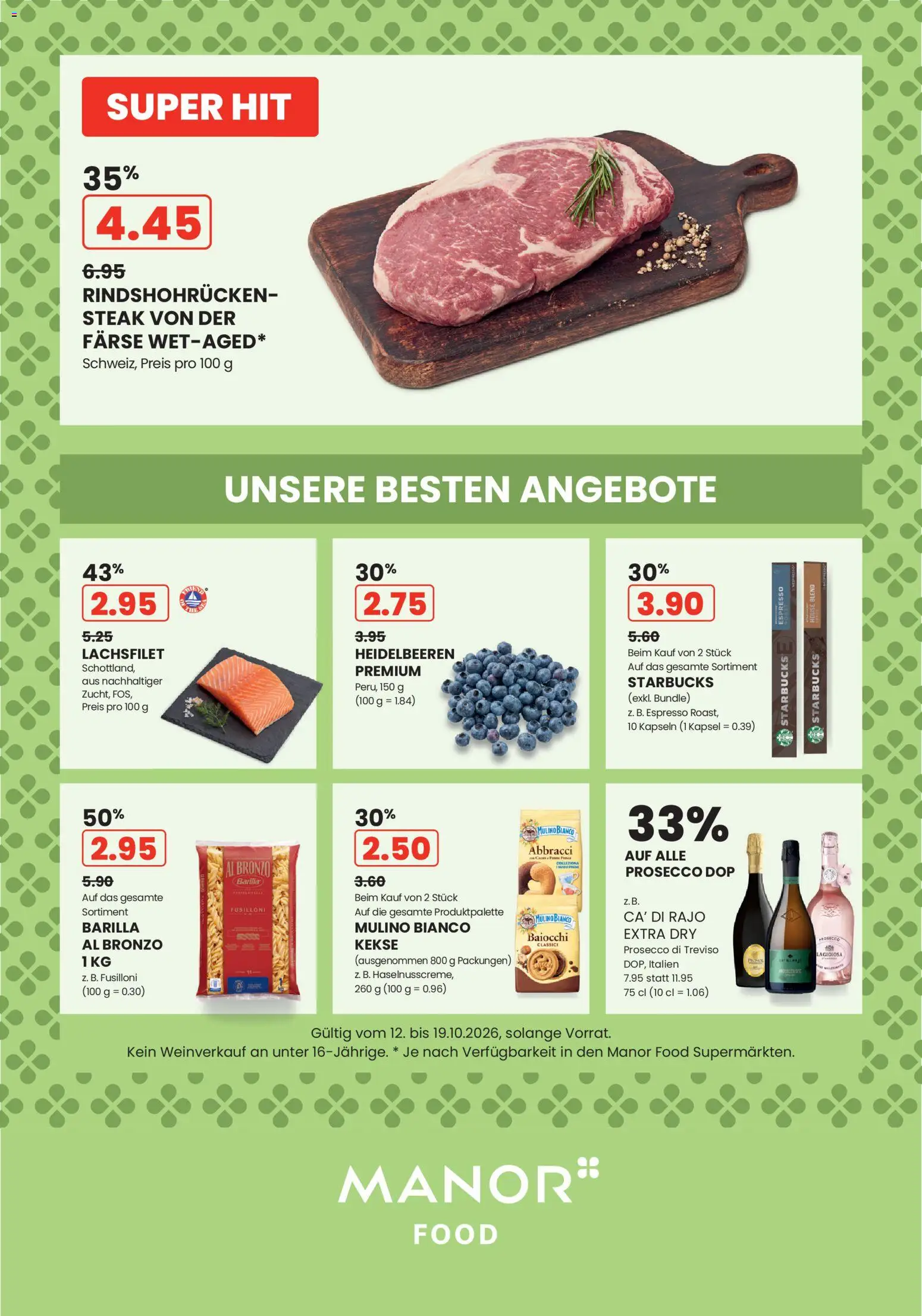 Manor aktionen – gültig ab 12.10.2026 | Seite: 1