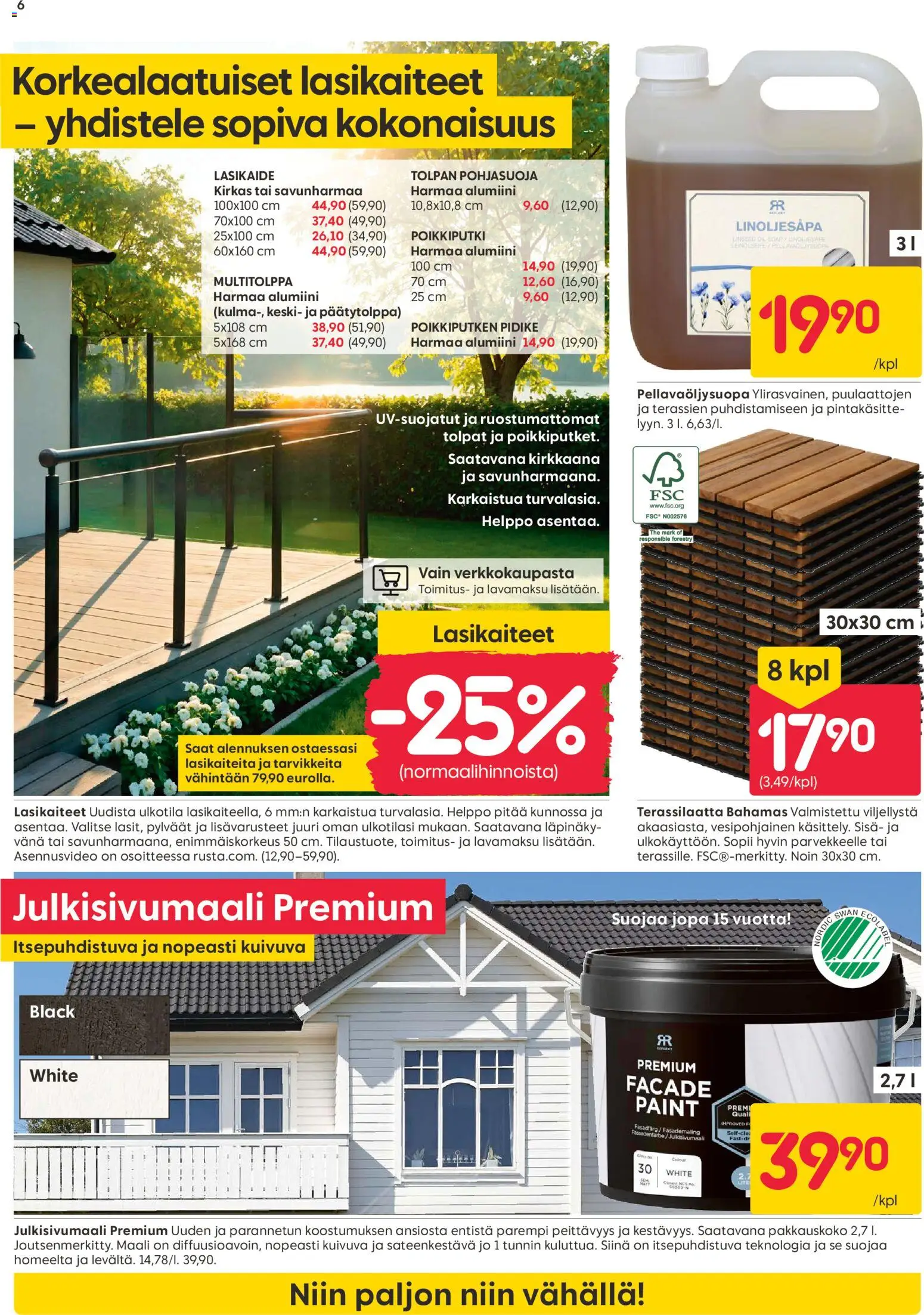 Rusta tarjoukset – voimassa 08.06.2026 alkaen | Sivu: 6 | Tuotteet: Maali