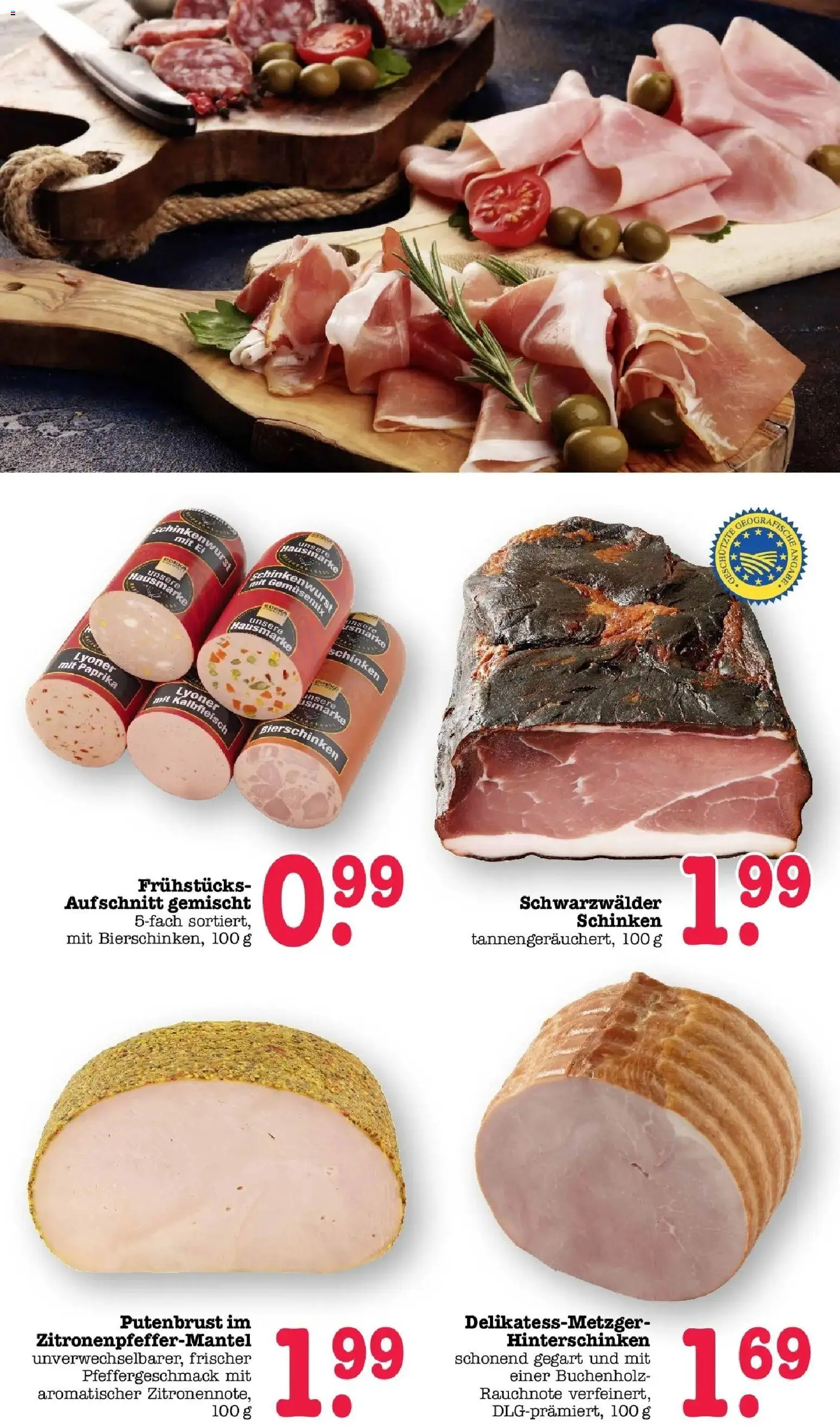 Edeka prospekt Offenbach	 – gültig ab 20.04.2026 | Seite: 4 | Produkte: Paprika, Schinken