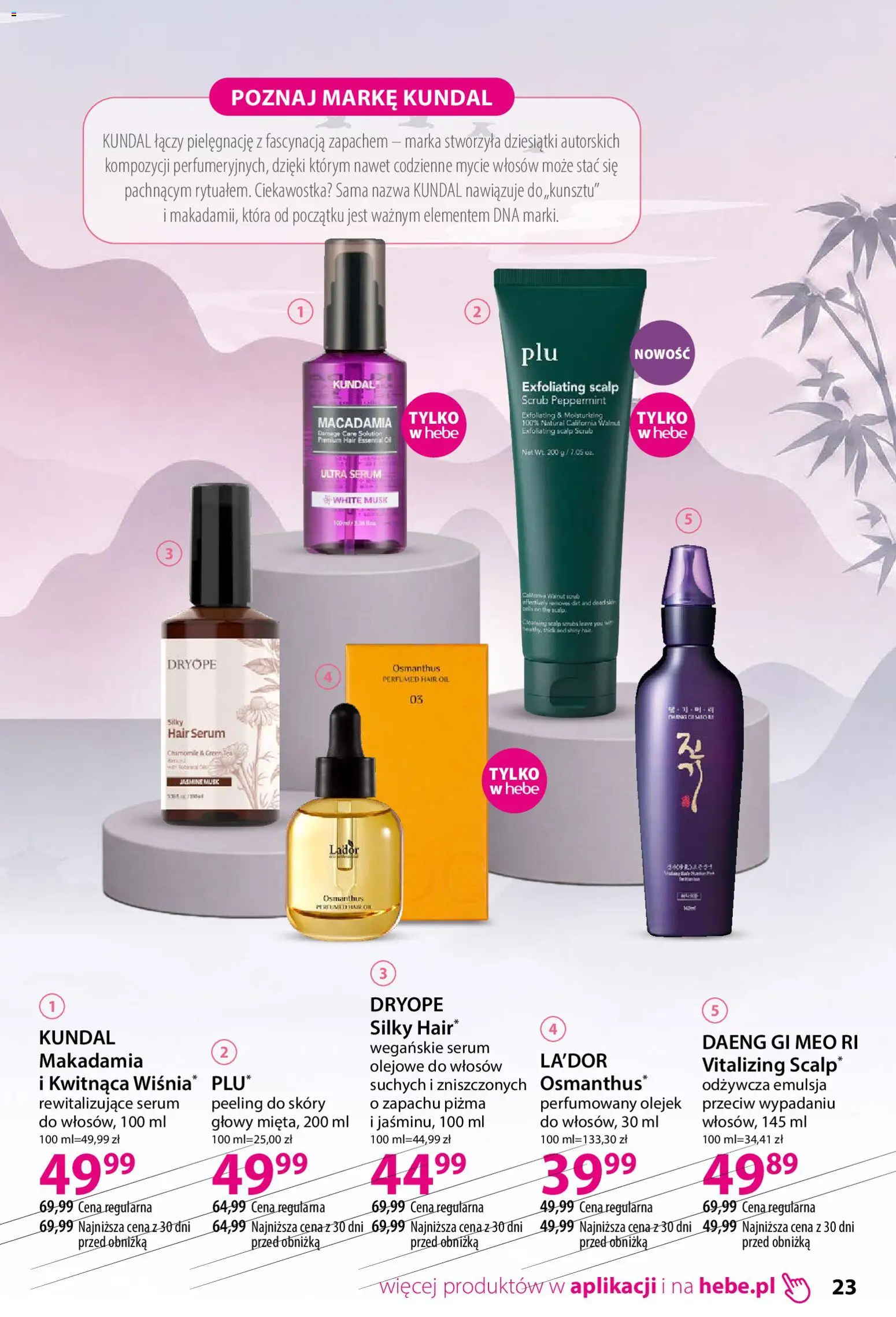 Hebe gazetka - Katalog koreanski od 01.10.2026 | Strona: 23