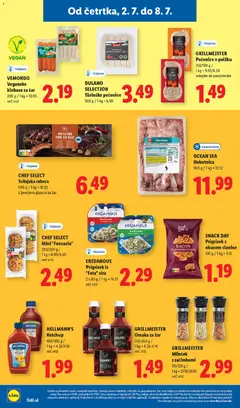 Lidl katalog akcije – veljaven od 02.07.2026 | Stran: 14 | Izdelki: Zar, Hobotnica, Grill, Omaka