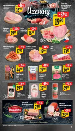Náhled letáku Debrecínské párky, • cena za 100 g od 08.07.2026 | Strana: 21