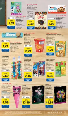 Tesco leták platný od 17.06.2026 | Strana: 41 | Produkty: Kinder, LEGO, Orchidea