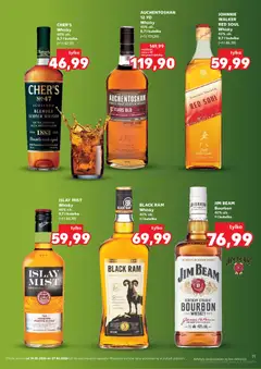 Náhled letáku Kaufland Polsko leták - Barek od 14.05.2026 | Strana: 11 | Produkty: Whiskey, Jim Beam, Bourbon, Whisky