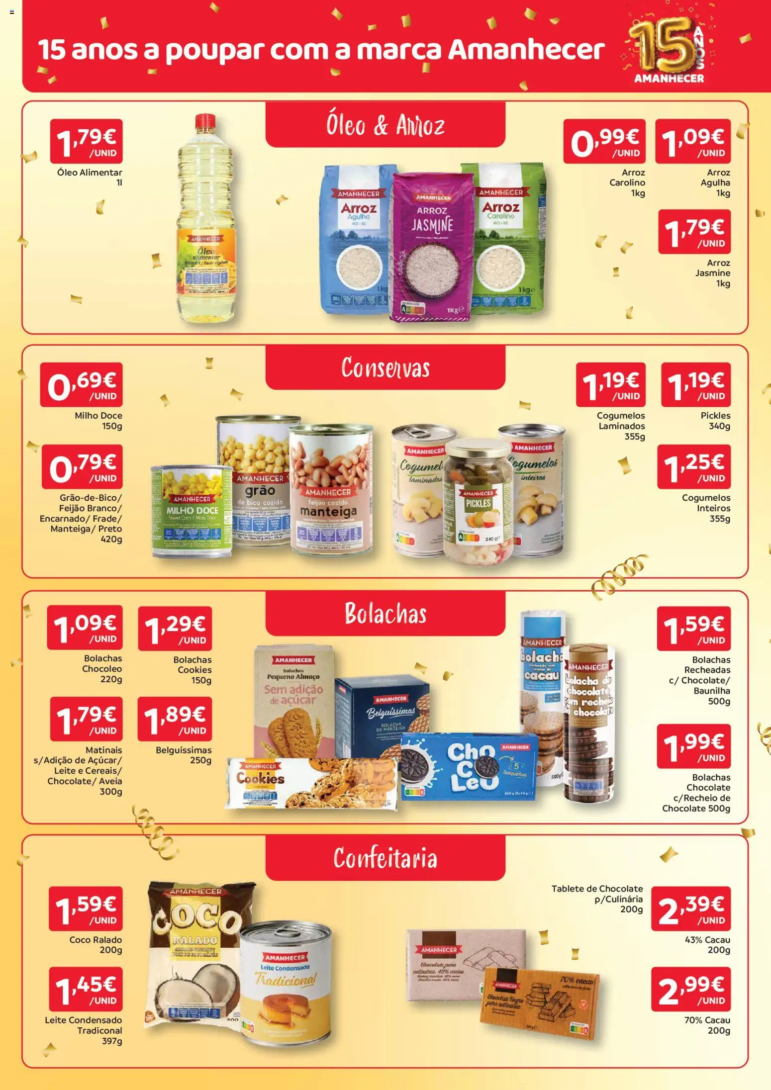 Amanhecer folheto │ válido de 01/10/2026 | Página: 6 | Produtos: Baunilha, Bolachas, Cacau, Cogumelos