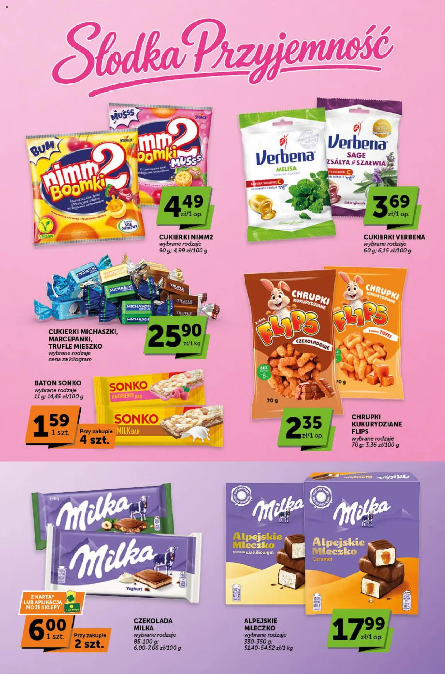 Groszek gazetka - Sprawdź, co więcej od 03.09.2026 | Strona: 5 | Produkty: Chrupki, Milka, Baton, Cukierki