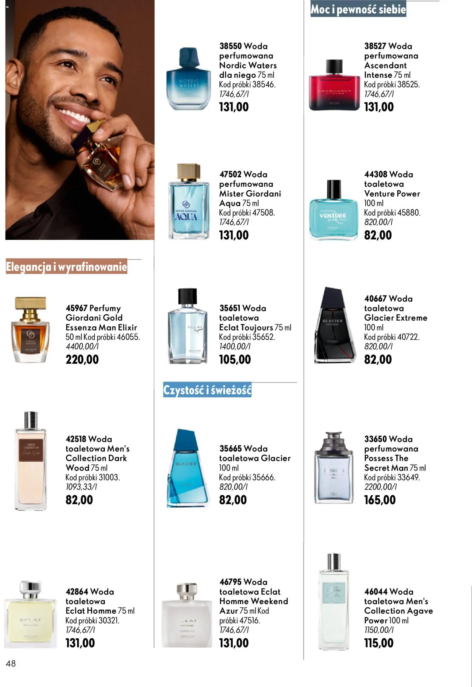 Oriflame Katalog 9 2026 od 17.06.2026 | Strona: 48 | Produkty: Perfumy, Woda toaletowa, Woda