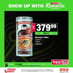 Tops at Spar specials catalogue – valid from 08/10/2026 | Page: 16 | Products: Socks, Vanilla, Whiskey