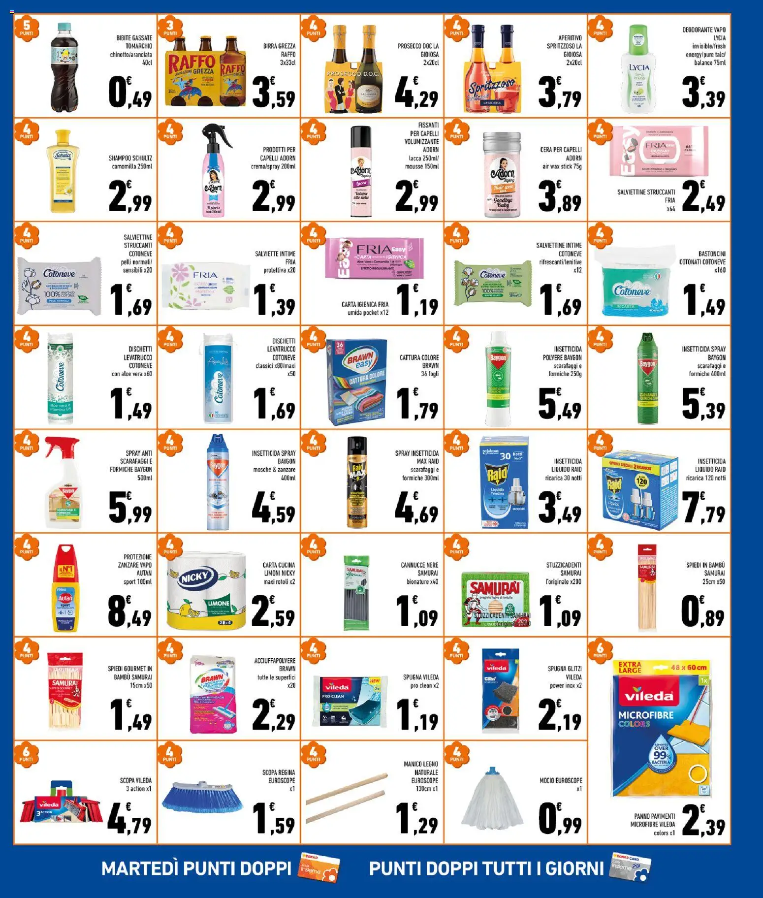 Volantino Conad del 05/08/2026 | Pagina: 7 | Prodotti: Lacca, Prosecco, Aloe vera, Aperitivo