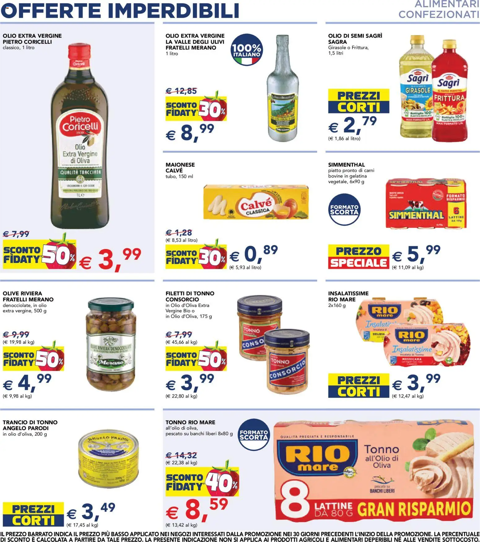 Volantino Esselunga S del 10/09/2026 | Pagina: 7 | Prodotti: Olio, Tonno, Basso, Olio d'oliva