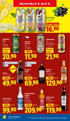 Náhled letáku ARGUS 11 premium, 0,5 l, světlý ležák od 06.08.2026 | Strana: 26