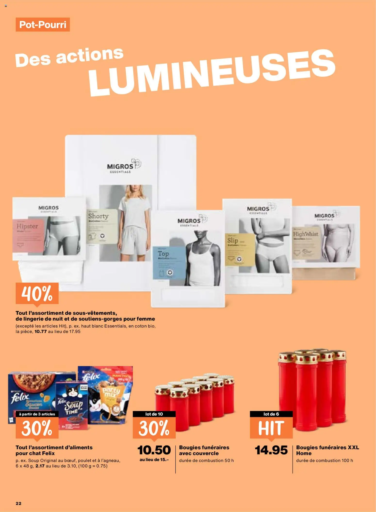 Migros aktionen FR – gültig ab 22.10.2026 | Seite: 22