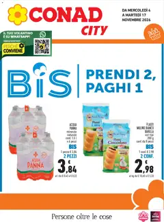 Anteprima del volantino Conad volantino City Lazio valido a partire dal 04/11/2026