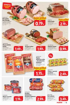 Mortadela San Giorgio, trajni proizvod, s maslinama ili obična, polutrajni, proizvod - Pregled kataloga iz trgovine Plodine, vrijedi od 23.09.2026 | Stranica: 19