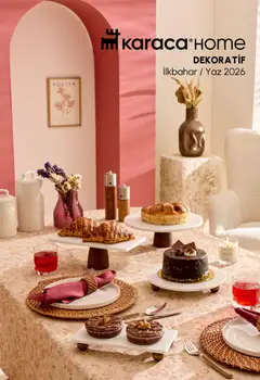 01 Mart 2026 tarihinden itibaren geçerli olan Karaca Home kataloğu önizlemesi